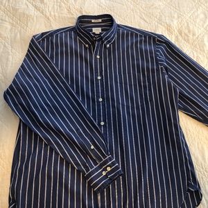 Men's J. Crew Long Sleeve shirt blue L